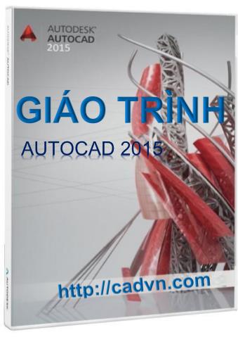 Giáo trình AutoCad 2015