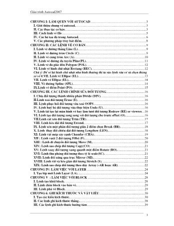 Giáo trình AutoCad2007