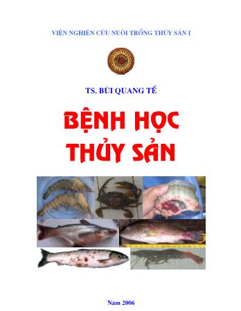 Giáo trình Bệnh học thủy sản - Bùi Quang Tề