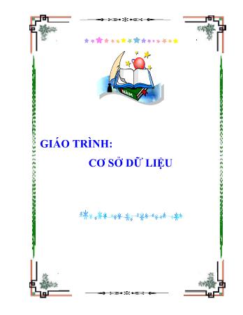 Giáo trình Cơ sở dữ liệu