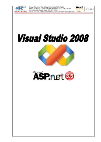 Giáo trình Lập trình Web & ASP.Net