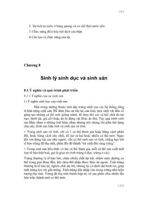 Giáo trình Sinh lý người và động vật (Phần 2)