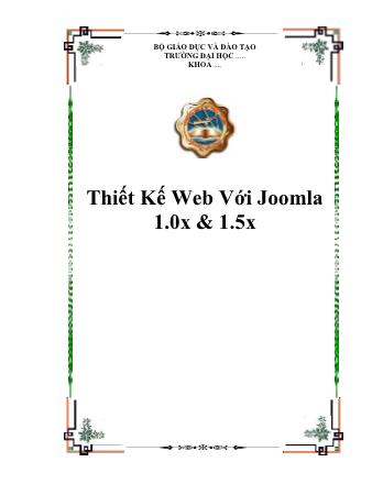 Giáo trình Thiết kế Web với Joomla 1.0x & 1.5x