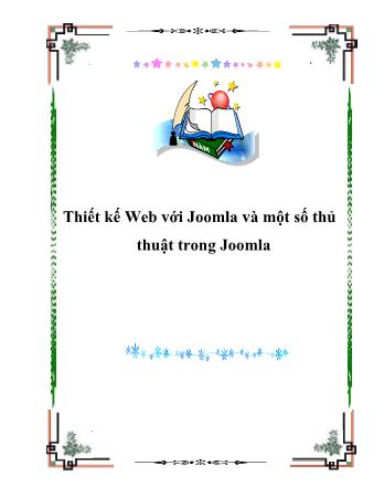 Giáo trình Thiết kế Web với Joomla và một số thủ thuật trong Joomla