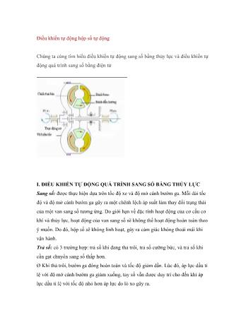 Tài liệu Điều khiển tự động hộp số tự động
