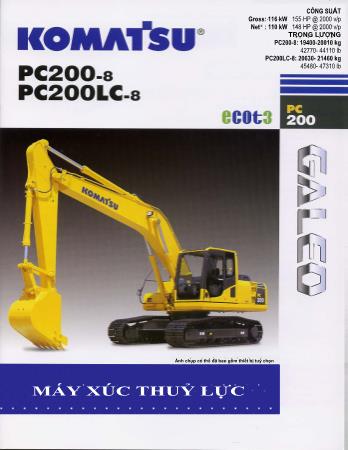 Tài liệu Máy xúc thủy lực Komatsu