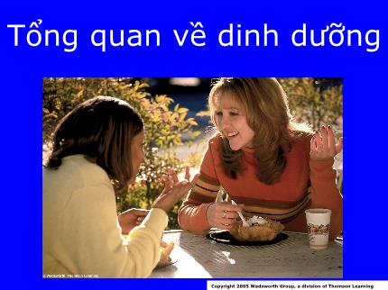 Tìm hiểu về dinh dưỡng