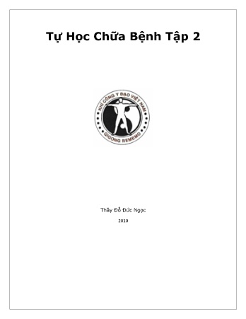 Tự học chữa bệnh (tiếp)