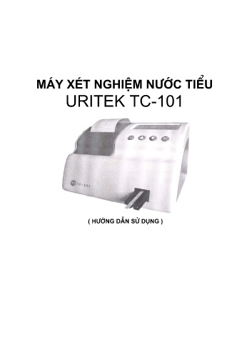 Y khoa, dược - Máy xét nghiệm nước tiểu Uritek TC - 101