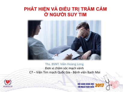 Y khoa, dược - Phát hiện và điều trị trầm cảm ở người suy tim