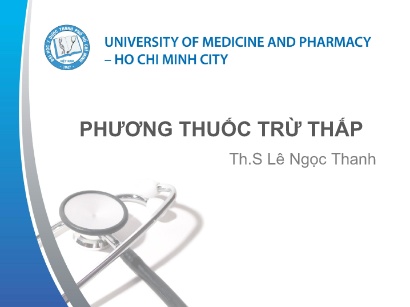 Y khoa, dược - Phương thuốc trừ thấp
