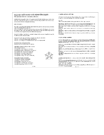 Y khoa, dược - Thực tập vuốt huyệt chữa bệnh tổng quát