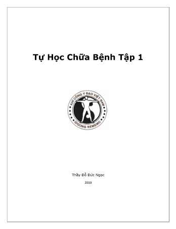 Y khoa, dược - Tự học chữa bệnh